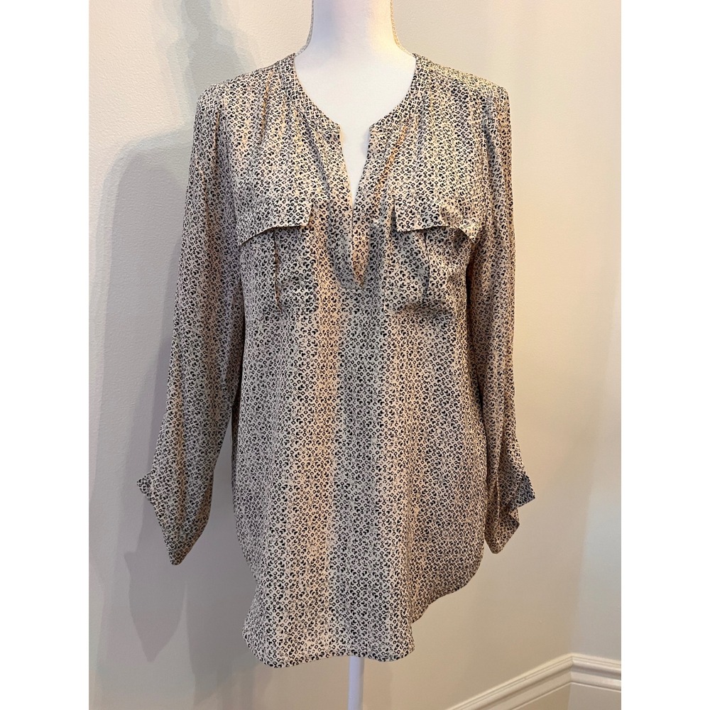 100% Silk Joie blouse size medium